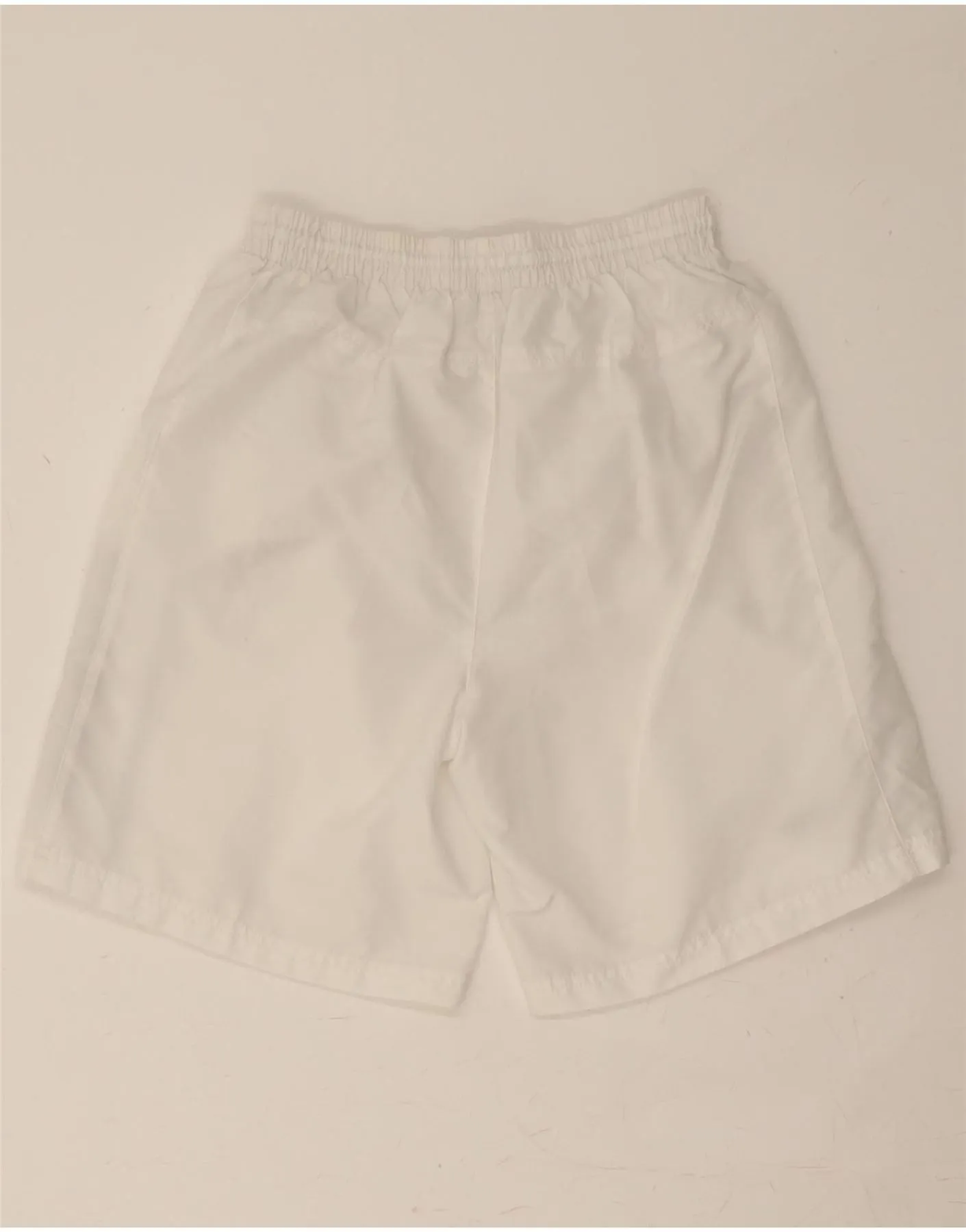 UMBRO Boys Graphic Sport Shorts 13-14 Years Medium White Polyester