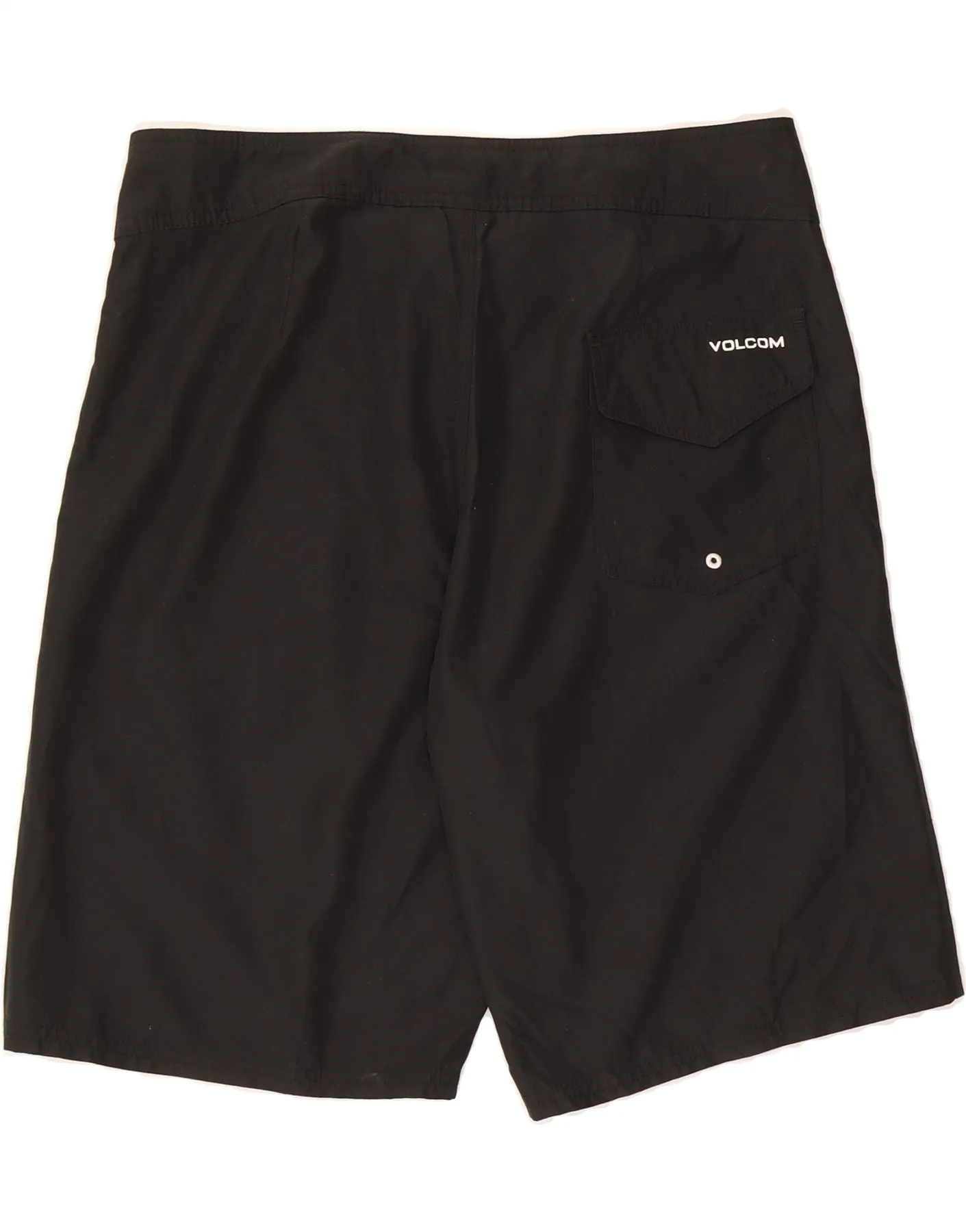 VOLCOM Mens Swimming Shorts Large  Black Polyester