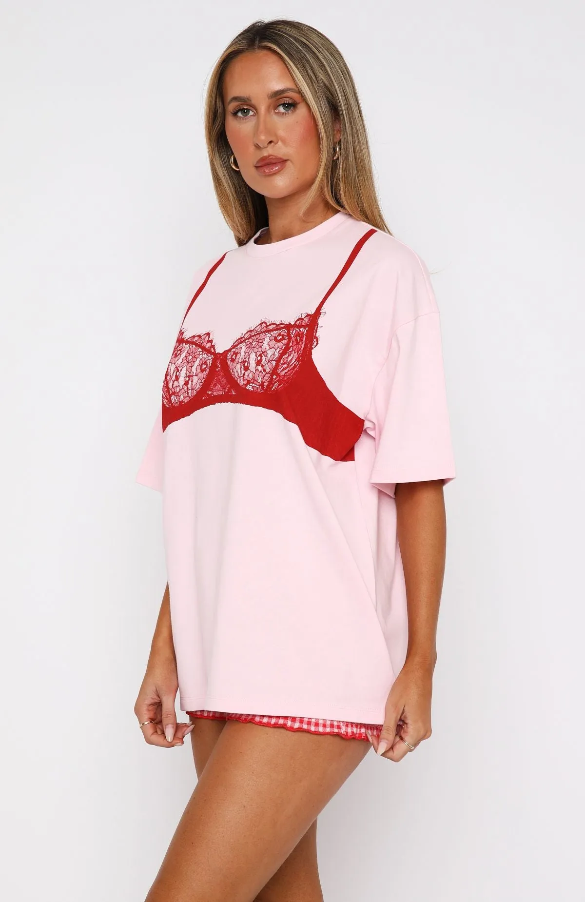 Waiting For Love Oversized Tee Posy