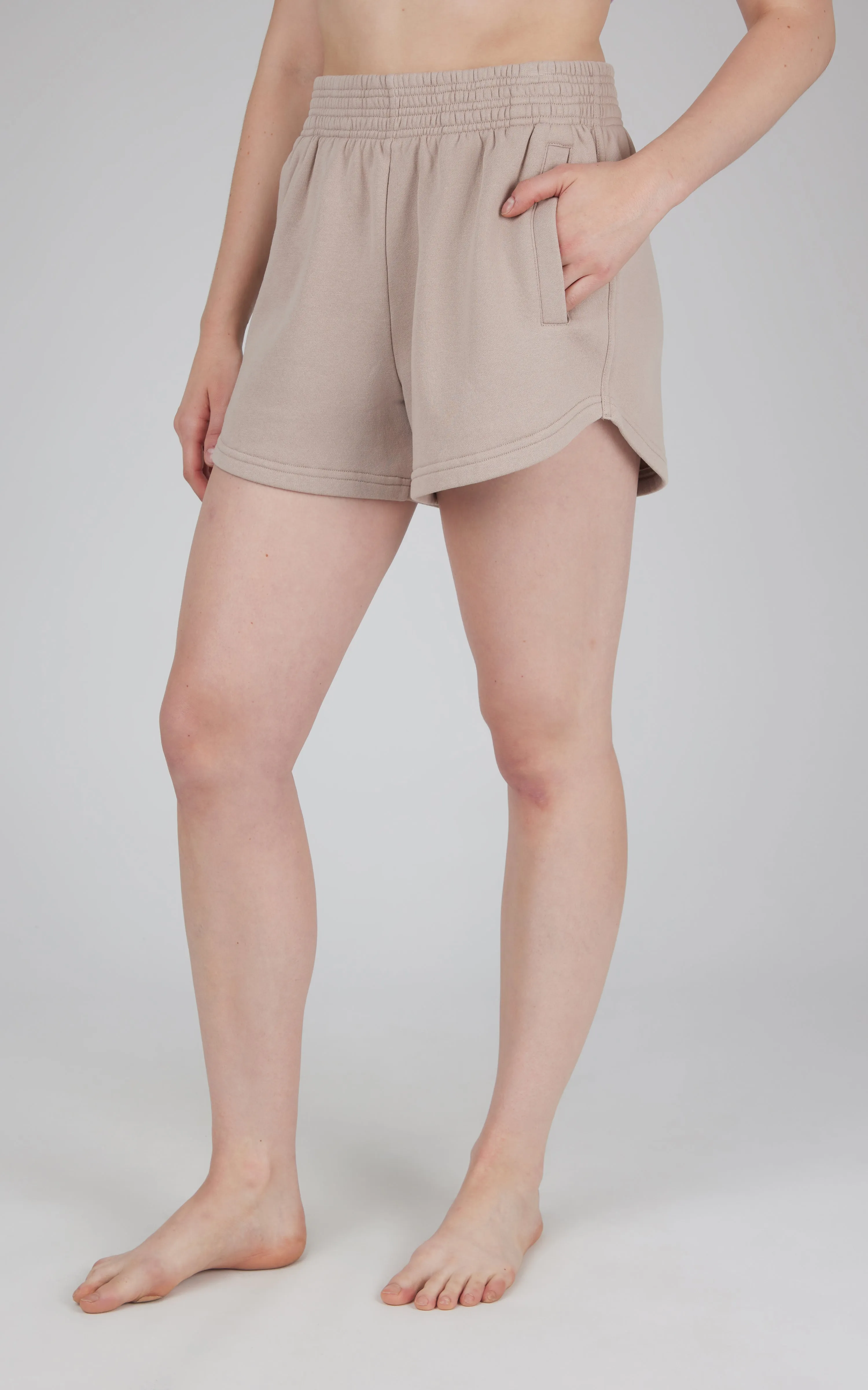 Washed Baby Fleece Short