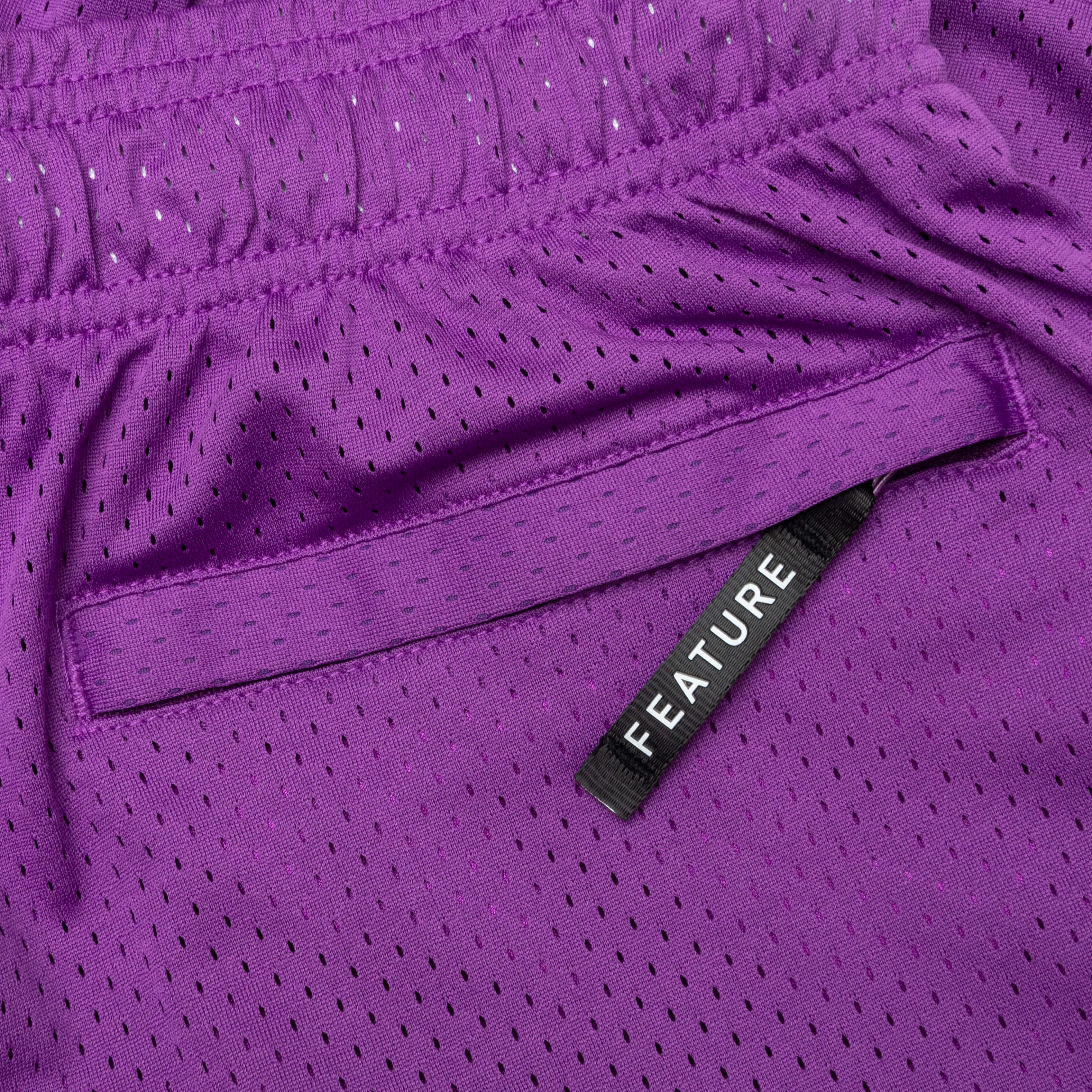 West Mesh Shorts - Purple