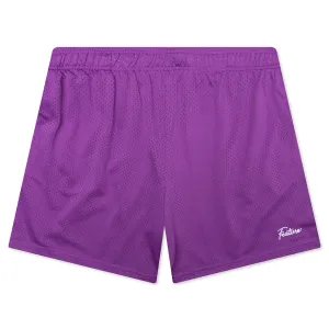 West Mesh Shorts - Purple