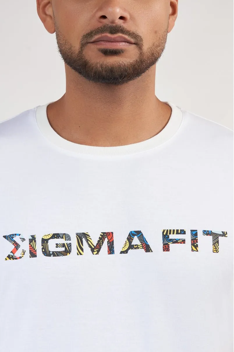 White Afro T-shirt