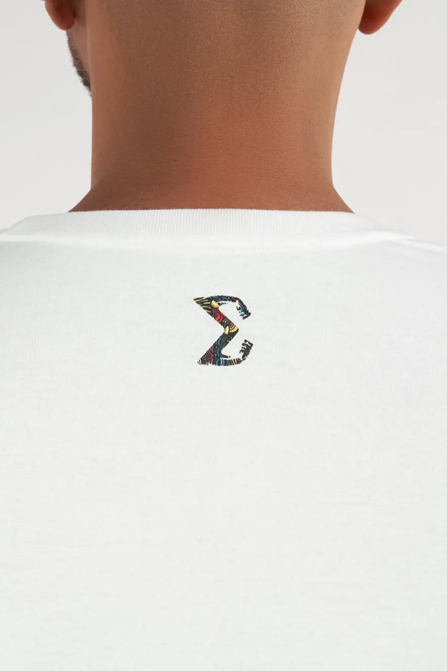 White Afro T-shirt