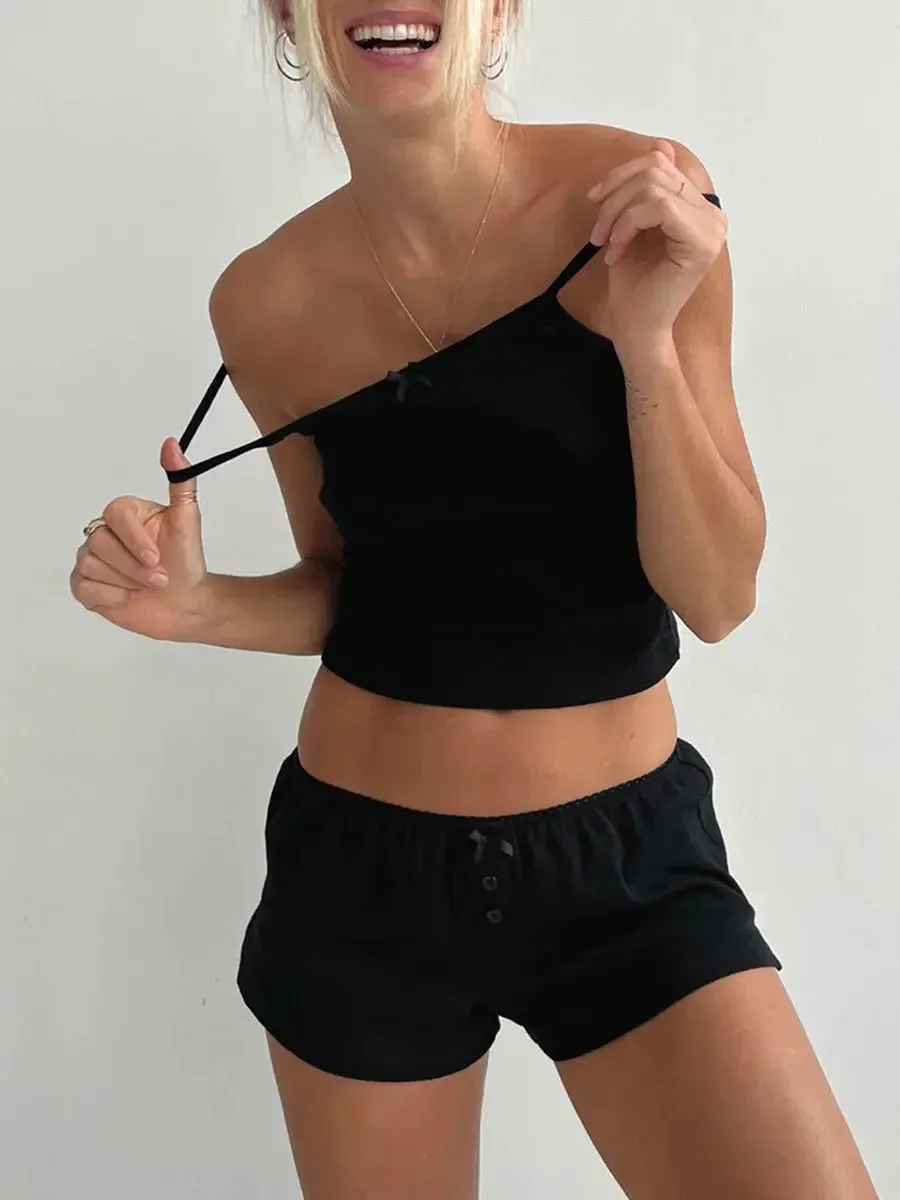 Womens Sleeveless Cami Top Loungewear