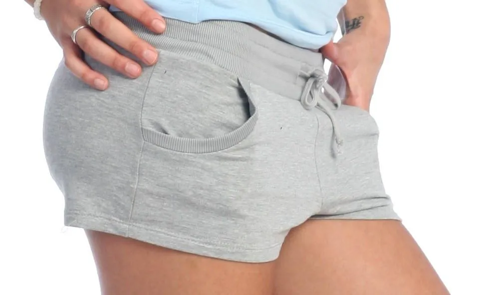 Yoga Training Shorts (Heather Grey)