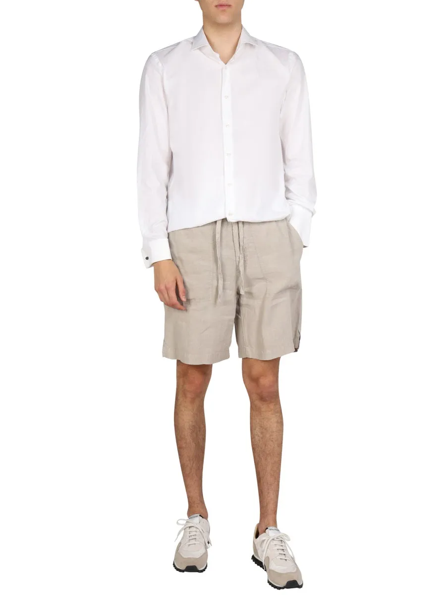 Z Zegna Drawstring Bermuda Shorts