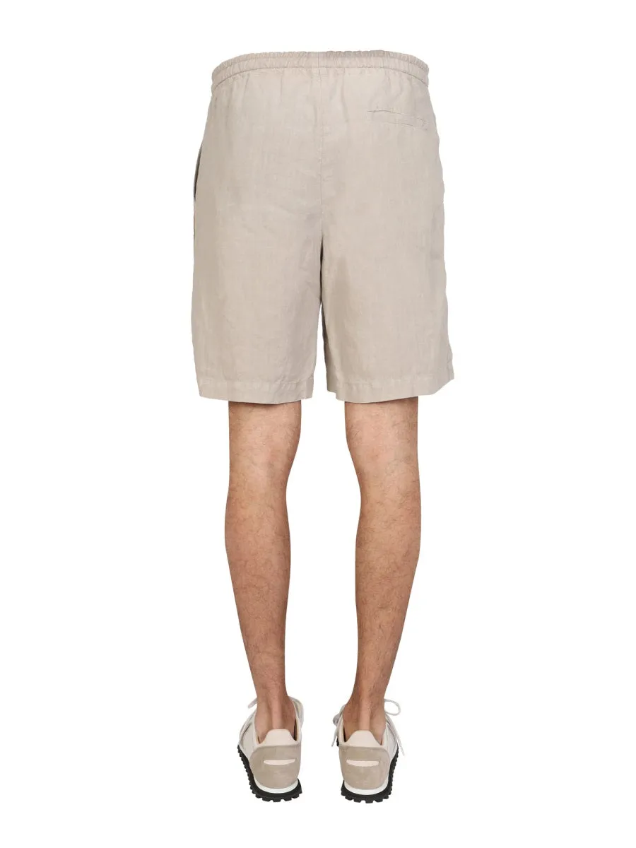 Z Zegna Drawstring Bermuda Shorts